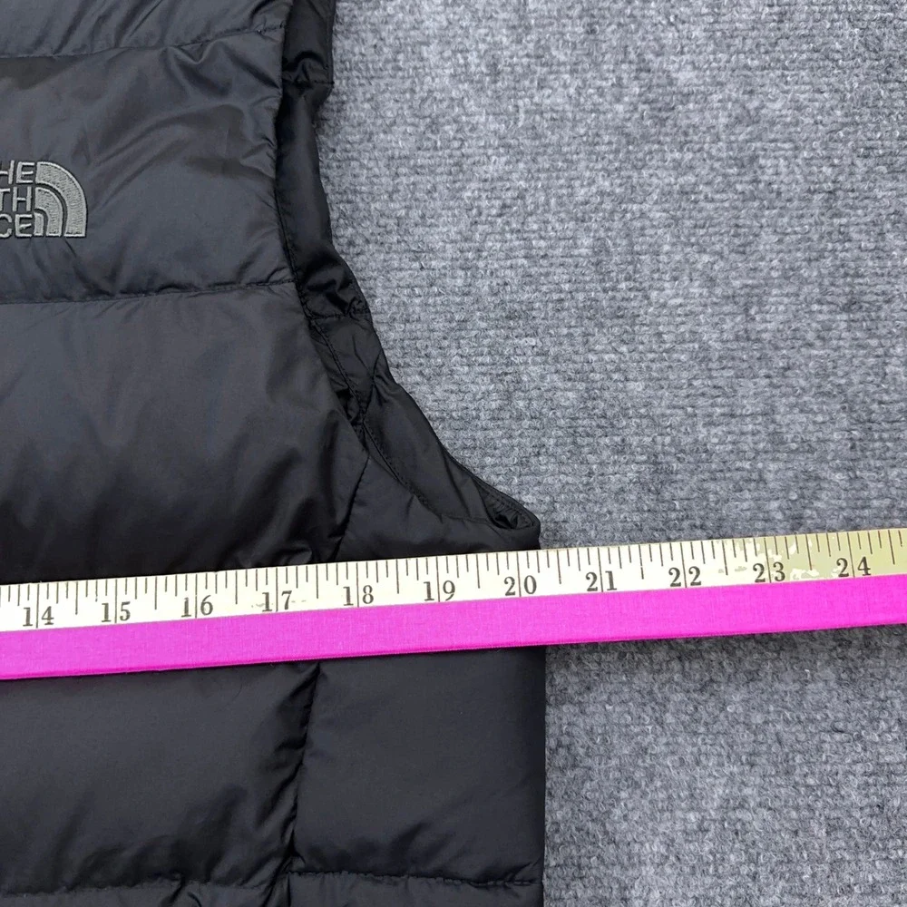 The North Face Alpz 550 Down Vest Men's Small Black Sleeveless Puffer Full Zip
